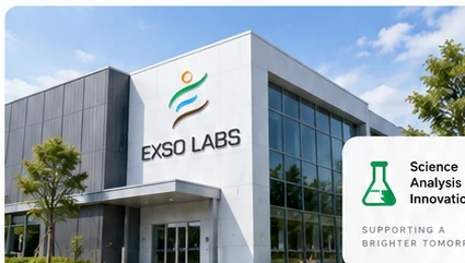 Visualisasi konseptual fasilitas laboratorium Exso Labs